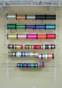 Easy Way to Store ribbon