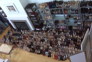 When 30 pairs of shoes are too much... #Organizing 2 RachelZoe shoes
