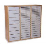 Triple Large Kit R - Maple, White or Walnut