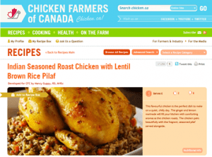 Wine with Chicken - Chicken Farmers of Canada @DownshiftingPRO Recipe