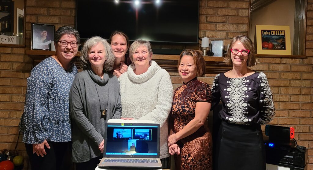 International Women's Day – Celebrating the women in my life 7 My book club on International Women's Day.