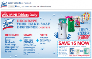 DownshiftingPRO_LysolCanada_MomCentral_Contest DownshiftingPRO_LysolCanada_MomCentral_Contest
