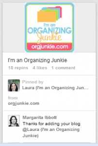 OrganizingBlogsToFollow_DownshiftingPRO_Pinterest_OrgJunkie