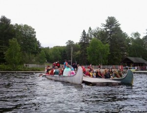 Ontario Pioneer Camp Girls Camp_War Canoes_OPC_#PioneerCamp_@DownshiftingPRO Ontario Pioneer Camp Girls Camp_War Canoes_OPC_#PioneerCamp_@DownshiftingPRO