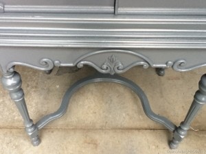 Something old is ‘new’ again - Furniture Spray Paint Makeover 5 Cabinet 2_Honey Nut Cheerios Hearty Oat Crunch_ Free Box_ @DownshiftingPRO_ General Mills