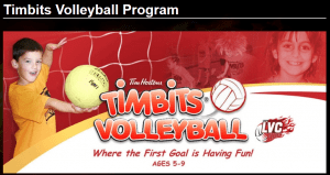 London Volleyball Club Timbits Volleyball Program
