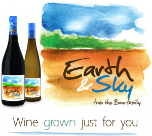 Earth & Sky from the Bosc Family. Wine grown just for you.