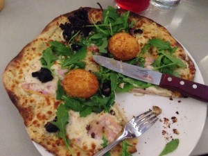Canadian Breakfast Pizza