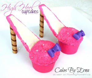 High Heel Cupcakes