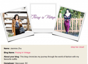 Posing in Vintage #TrendTrunk #BFW @DownshiftingPRO_WordlessWednesday