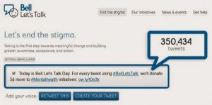 #BellLetsTalk Day_1_@DownshiftingPRO