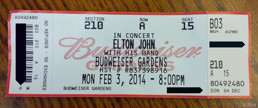 Elton 252520John 252520 252520Budweiser 252520Gardens 252520DownshiftingPRO 252520ticket thumb 25255B7 25255D