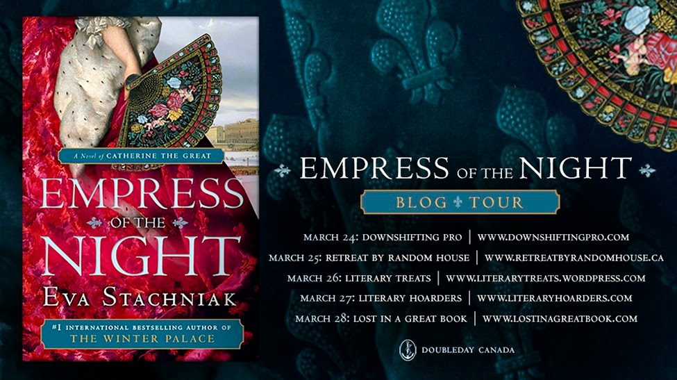 Blog Tour Empress of the Night Eva Stachniak March 2014