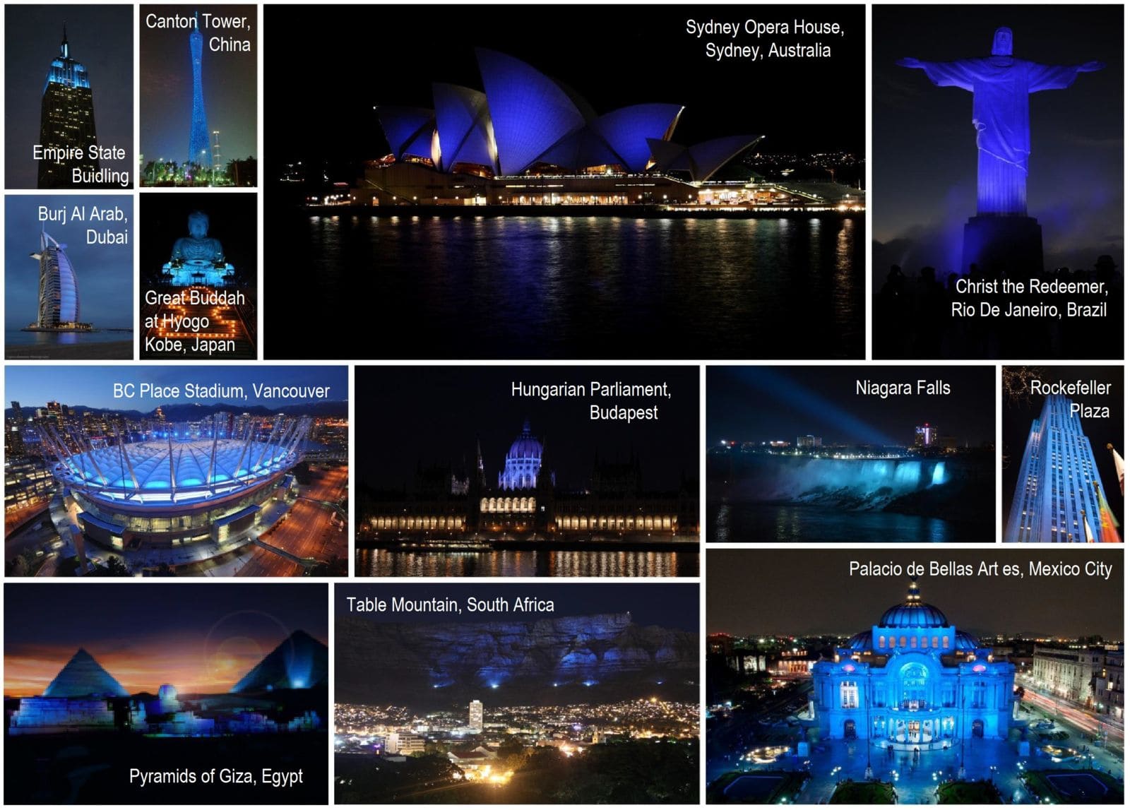 liub 20waad 20collage 20of 20world 20landmarks