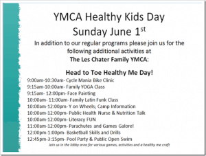 YMCA of Hamilton, Burlington and Brantford #YHealthyKids Day