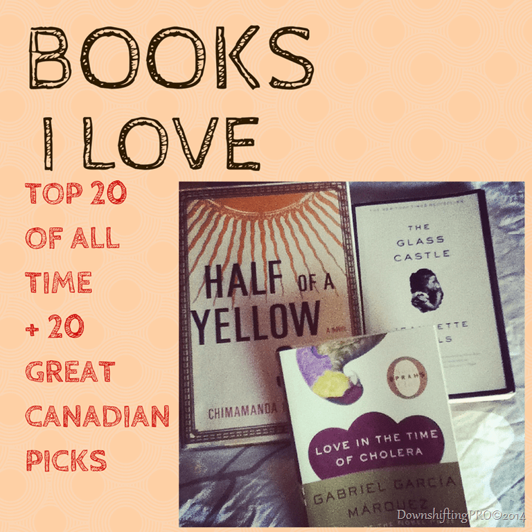 Good Books My Lists of Great Canadian Books and A bunch of other