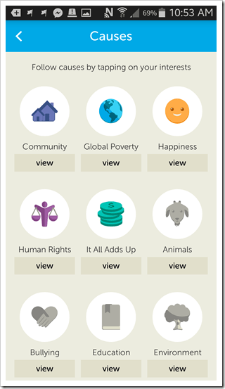 We365 App Review - @DownshiftingPRO #WeDay CAUSES