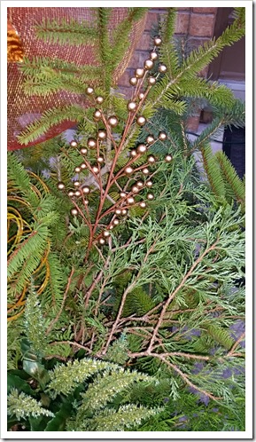 Seasonal Urns or winter container planters DownshiftingPRO -6.jpg