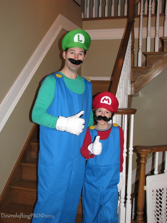 Wordless WednesdayMario & Luigi Costume Ideas ~ DownshiftingPRO