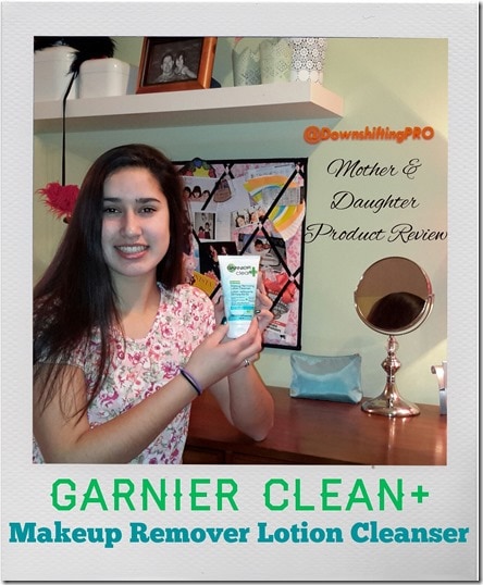 #GarnierSensitive Makeup Remover Lotion Cleanser Product Review @DownshiftingPRO