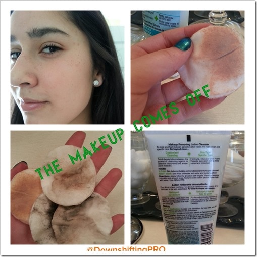 #GarnierSensitive Makeup Remover Lotion Cleanser Product Review @DownshiftingPRO