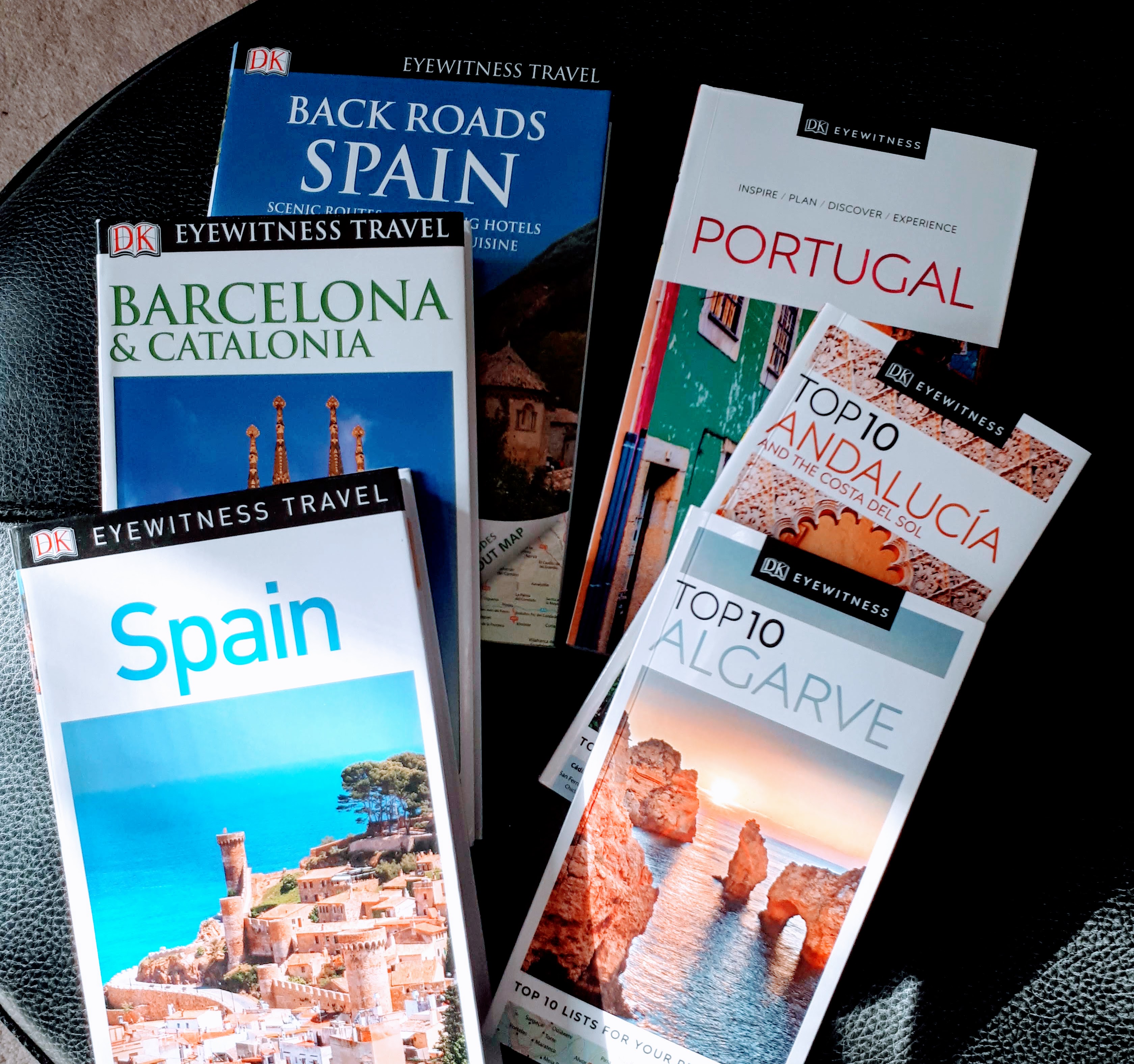 I have a little secret...I’m headed to Barcelona & Lloret de Mar for #TBEX 2 DK Eyewitness Spain Guide Books
