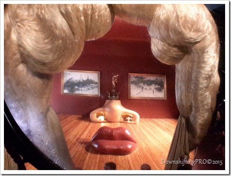 20150510_170835 Dali Theatre Museum in Figueres, Spain @DownshiftingPRO - Mae West Room
