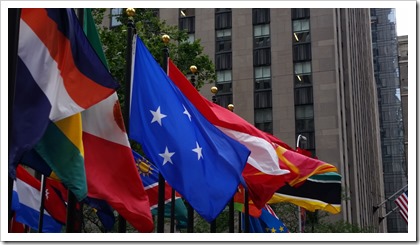 Rockefeller Center @DownshiftingPRO - Flags2