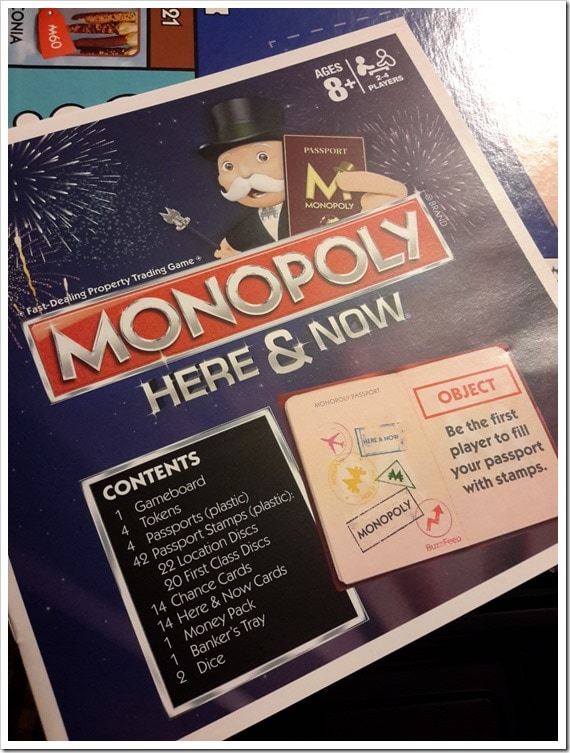 Monopoly Here and Now Hasbro @DownshiftingPRO