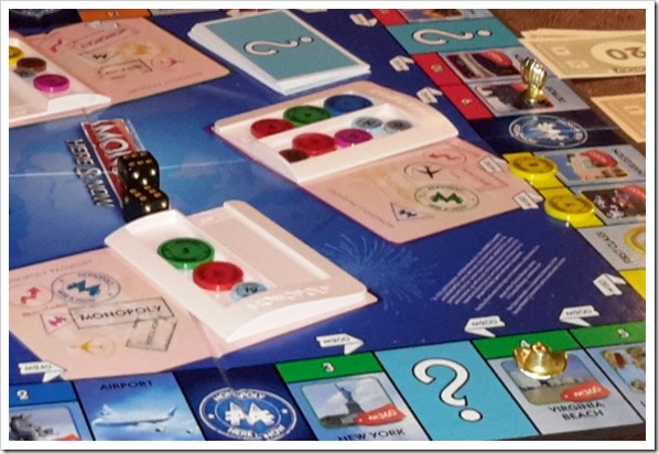 Monopoly Here and Now Hasbro @DownshiftingPRO