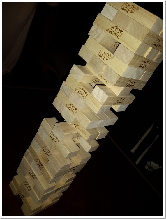Jenga Hasbro Game @DownshiftingPRO #Review