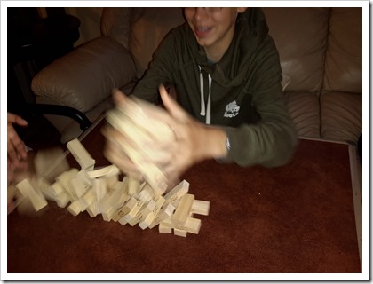 Jenga Hasbro Game @DownshiftingPRO #Review