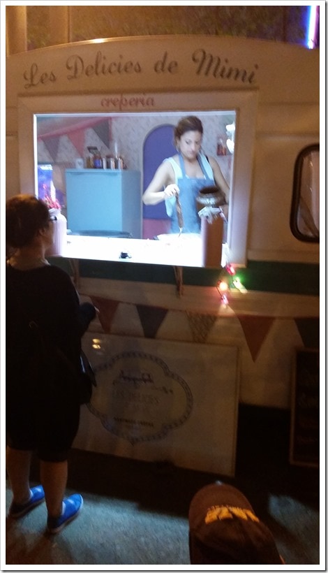 Lloret de Mar, Spain - Food Truck & Caravan Food Festival - Crepes Lloret de Mar, Spain - Food Truck & Caravan Food Festival - Crepes
