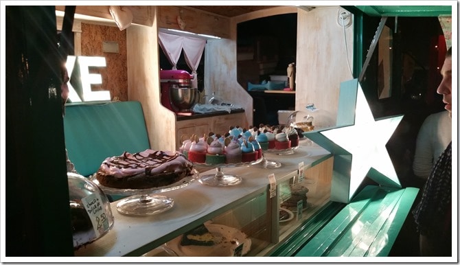 Lloret de Mar, Spain - Food Truck & Caravan Food Festival - Cupcakes Lloret de Mar, Spain - Food Truck & Caravan Food Festival - Cupcakes