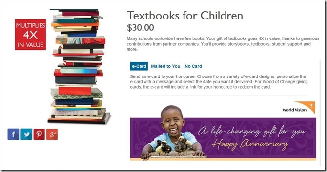 WorldVisionCanada Gift Catalogue_Textbooks