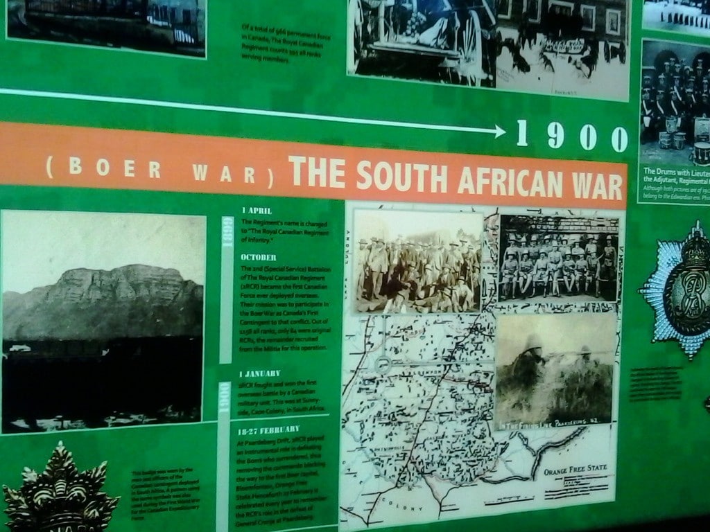 The Royal Canadian Regiment Museum Wolseley Barracks London, Ontario 10 2014 09 28 15.08.551