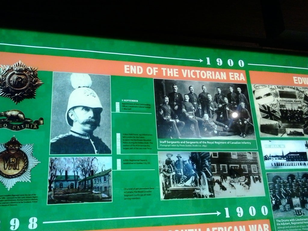The Royal Canadian Regiment Museum Wolseley Barracks London, Ontario 9 2014 09 28 15.09.071
