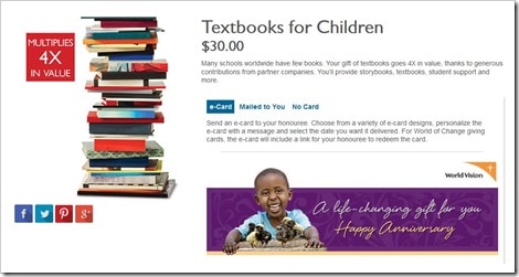 WorldVisionCanada Gift Catalogue_Textbooks
