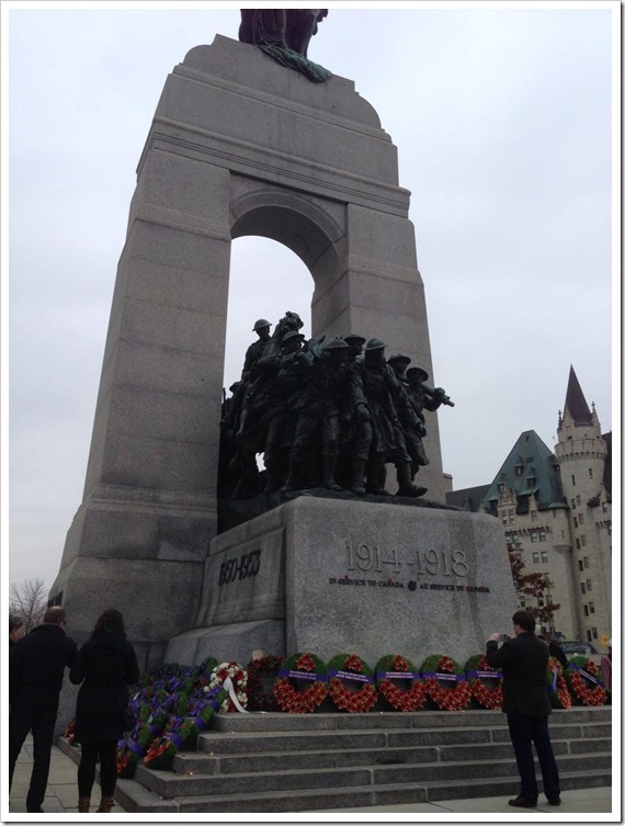 Rememberance Day Ottawa 2015 - @DownshiftingPRO