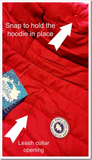 North Fetch Athletics_Puffer Coat Details @DownshiftingPRO