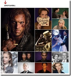 Stratford Festival Playbill 2016_Shakespeare in Love