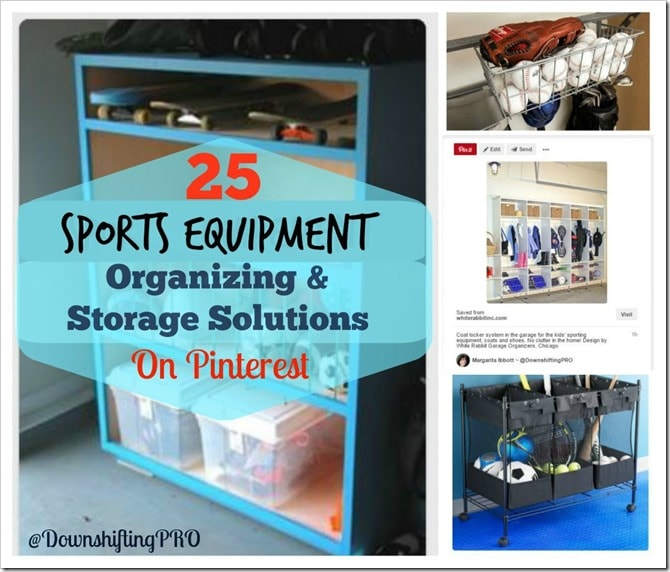 25 Sport Equipment Organizing and Storage Solutions