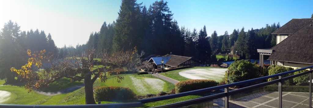 Capilano Golf and Country Club, West Vancouver, BC ~ Majestic & Memorable #travel #WordlessWednesday 2 Capilano Golf Club in West Vancouver _panorama