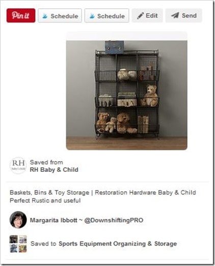 Sports Equipment Organization_ Metal cubbies or baskets