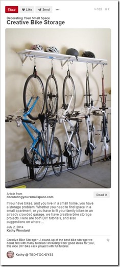 Sports Equipment Organization_Bike Storage