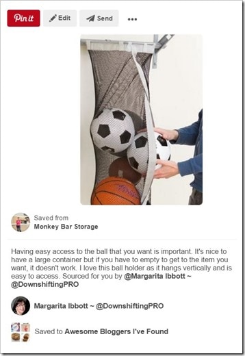 Sports Equipment Organization_Storing Balls_in Mess Bag
