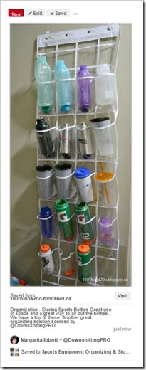 Sports Equipment Organization_Water Bottles