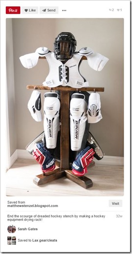 Sports Equipment Organization_hockey Rack