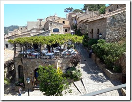 Revisiting the Spanish Coast - La Costa Brava 17 Mediterranean See from Tossa De Mar, Spain_Walled City_@DownshiftingPRO