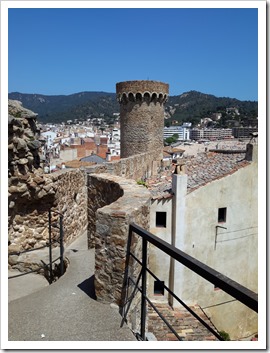 Revisiting the Spanish Coast - La Costa Brava 16 Mediterranean See from Tossa De Mar, Spain_Walled City_@DownshiftingPRO
